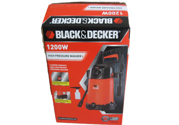 1.200W Máy phun xịt áp lực Black Decker PW1200