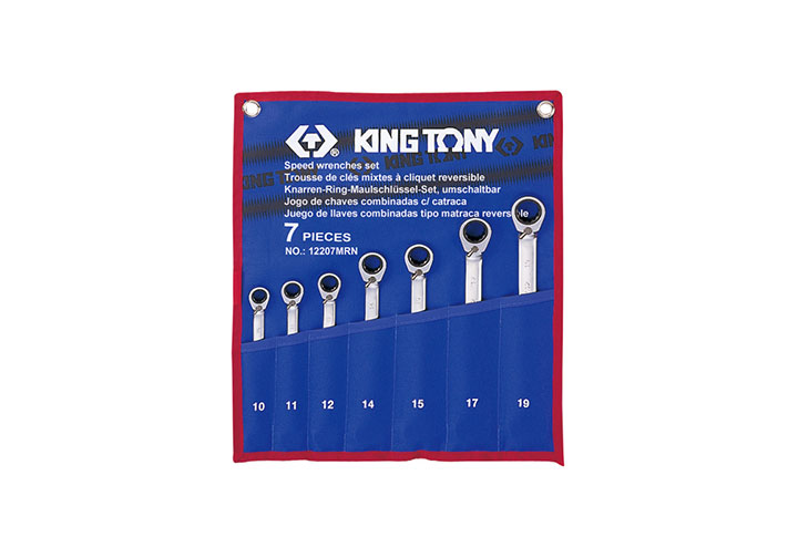 10-19mm Bộ vòng miệng tự động 7 chi tiết Kingtony 12207MRN