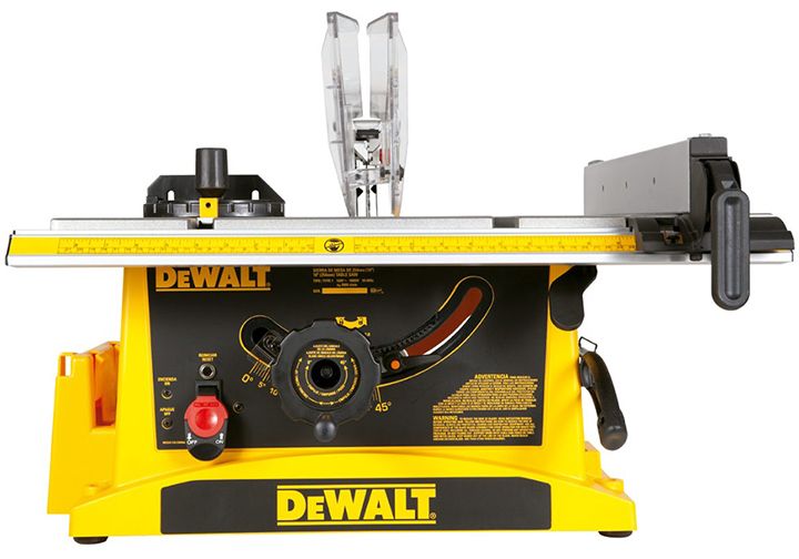 10" (254mm) Máy cưa bàn 1800W Dewalt DWE7470