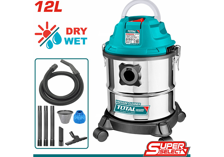 1000W Máy hút bụi 12L Total TVC12202