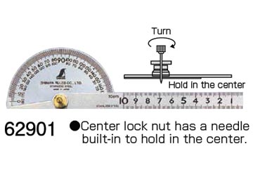 100mm Thước đo góc Shinwa 62901