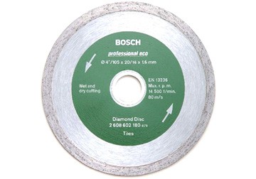 105 x 1.6 x 20/16mm Đĩa cắt gạch, ngói Eco-line Bosch 2608602180