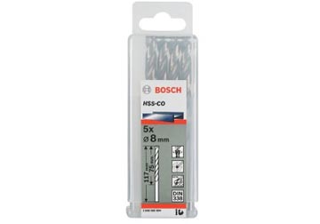 11mm Bộ mũi khoan sắt 5 mũi HSS-G Bocsh 2608595079