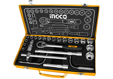 1/2" Bộ tuýp 24 chi tiết INGCO HKTS0243