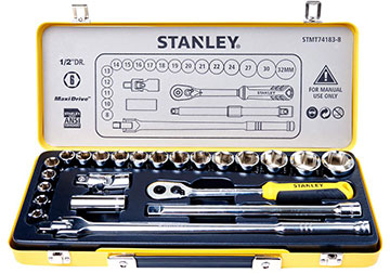 1/2" Bộ tuýp 24 chi tiết Stanley STMT74183