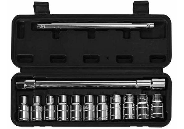 1/2" Bộ tuýp 6 cạnh 8-19mm Workpro WP202563