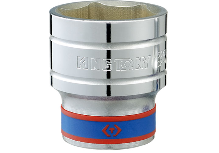 14mm Đầu tuýp ngắn 6 góc 1/2" Kingtony 433514MR