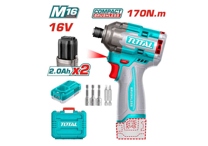 16V Máy siết vít dùng pin Total TIRLI16178
