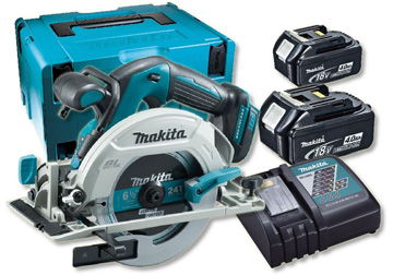 18V Máy cưa đĩa dùng pin 165mm Makita DHS680RMJ