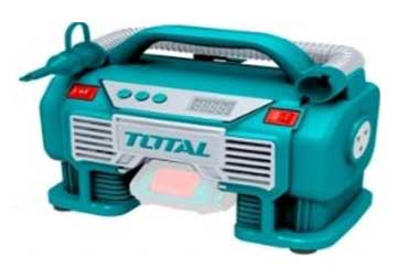 20V Máy nén khí tự động dùng pin Total TACLI2002