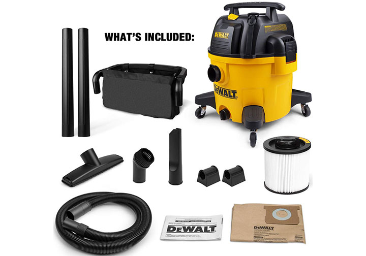 3750W Máy hút bụi 3 chức năng (Khô, Ướt, Thổi) Dewalt DXV34P