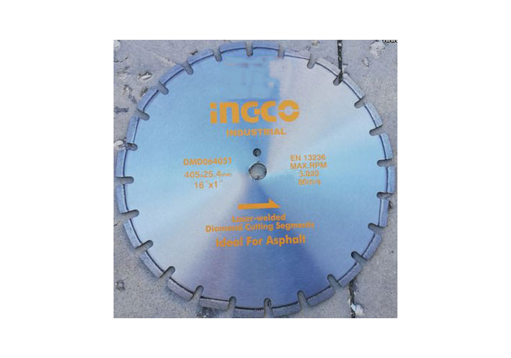 405mm(16")x25.4mm Đĩa cắt nhựa đường INGCO DMD064051