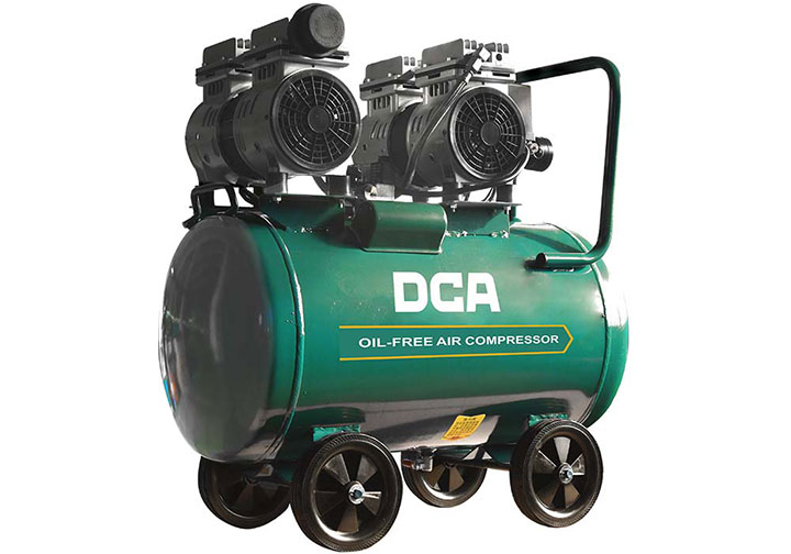 50L Máy nén khí không dầu 1500W DCA AQE02-2850