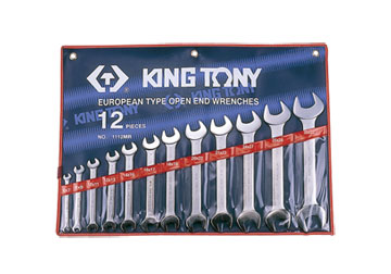 6-32mm bộ hai đầu miệng 12 cái hệ mét  Kingtony 1112MR