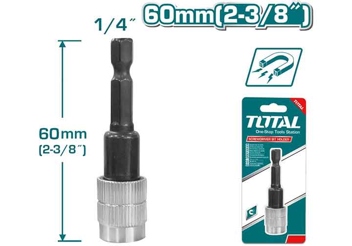 60mm Mũi gắn vít 1/4" Total TAC462602