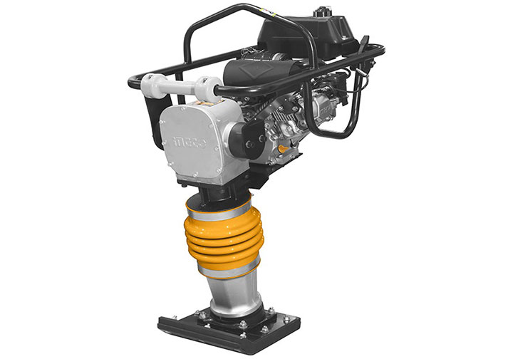 79KG Máy đầm cóc hình trụ dùng xăng 5.5HP INGCO GRT75-1