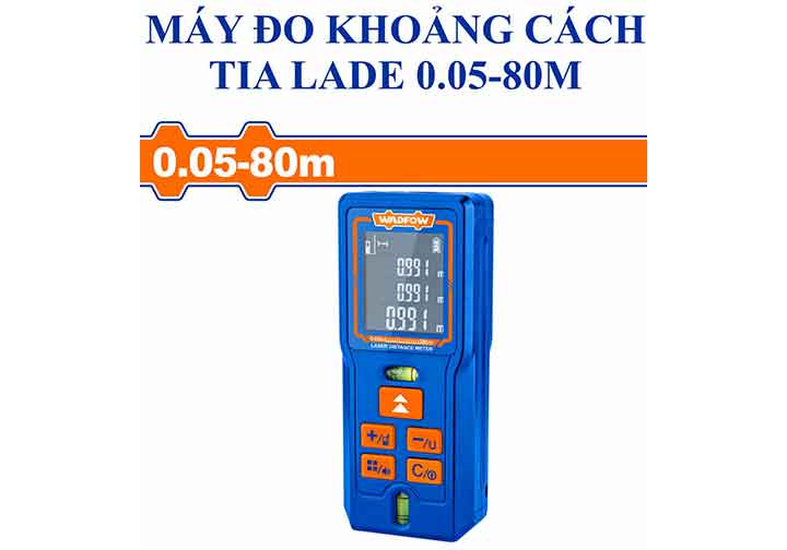80m Máy đo khoảng cách tia laser Wadfow WDL1508