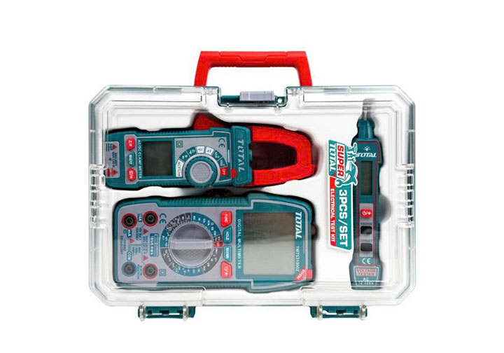 Bộ combo đồng hồ đo điện 3 chi tiết Total TOS24067