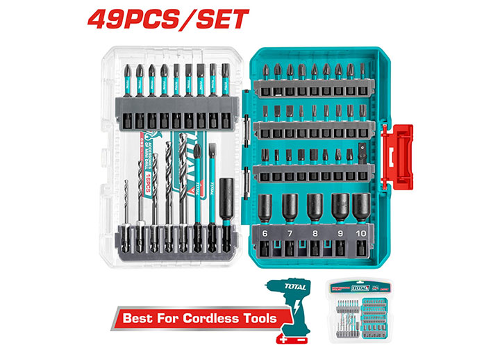 Bộ mũi vít đa năng 49 chi tiết Total TACSDL24906