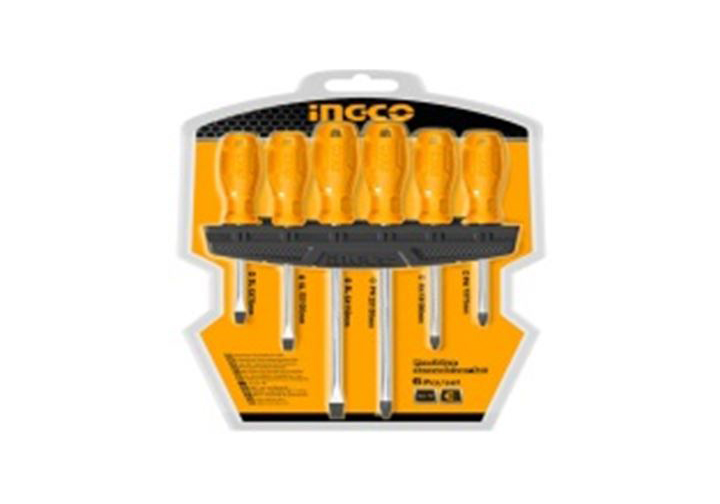 Bộ tuốc nơ vít 6 chi tiết INGCO HKSD0658