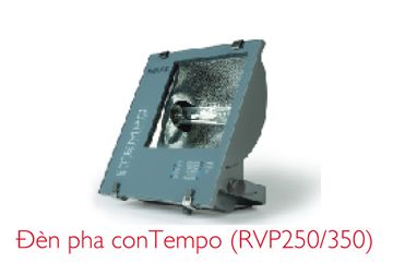 Chóa đèn RVP250 SON-T150W-Đối xứng-Ánh sáng vàng