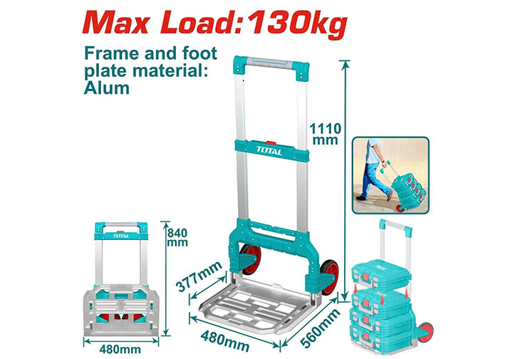 Xe đẩy gấp gọn (dùng cho TPBXS101 và TPBXS102, TPBXS103) Total THWB61201