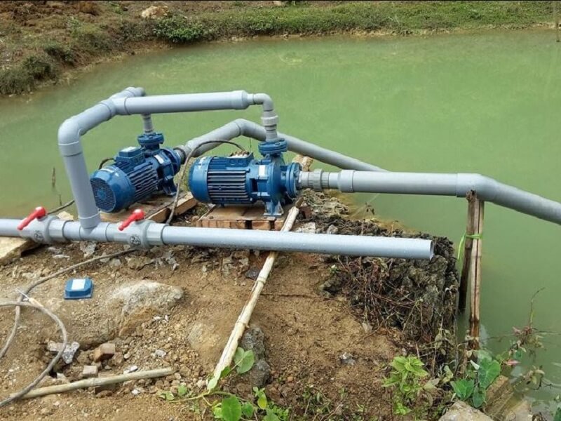Ứng dụng trong bơm nước sử dụng