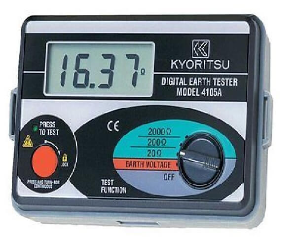 Thiết bị đo điện trở đất kyoritsu 4105a