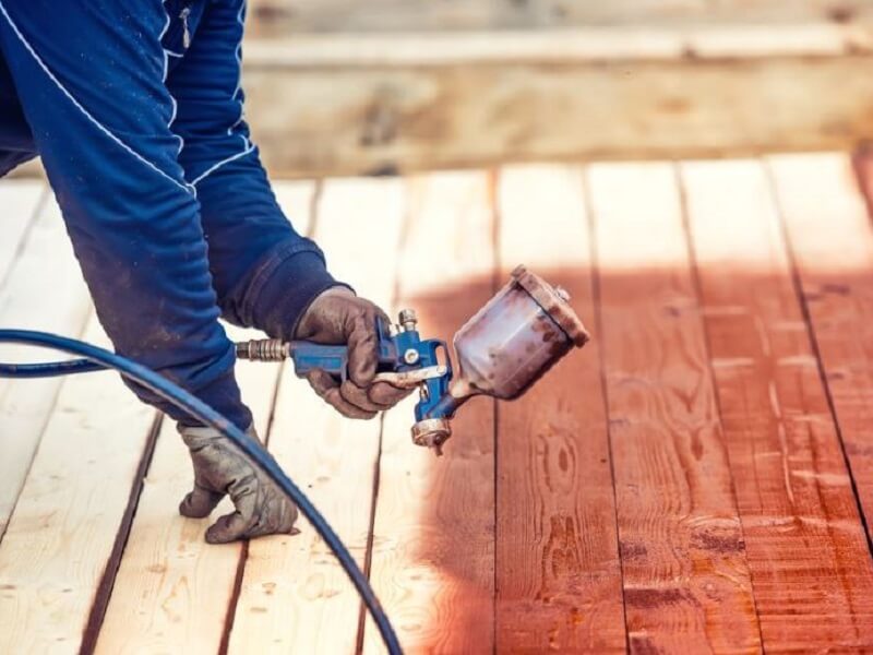 Ungứ dụng máy phun sơn Iwata